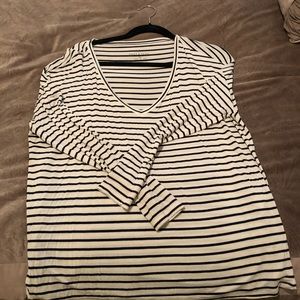 AEO striped longsleeve tee